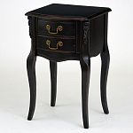 Тумба прикроватная из массива березы с 2-мя ящиками в стиле прованс Vintage варинант исполнения - 2 | Loft Concept в Санкт-петербурге