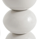 Приставной столик белого цвета Bead варинант исполнения - 2 | Loft Concept в Санкт-петербурге