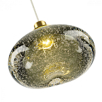 Подвесной светильник с прозрачным стеклянным плафоном округлой формы Effervia  варинант исполнения - 14 | Loft Concept в Санкт-петербурге