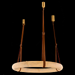 Люстра в форме обруча из натурального камня Minerals of Light варинант исполнения - 1 | Loft Concept в Санкт-петербурге