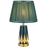 Настольная лампа с абажуром Femia Green Gold Table Lamp варинант исполнения - 1 | Loft Concept в Санкт-петербурге