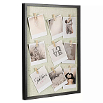 Рамка для фото с подсветкой c деревянными прищепками в комплекте Photo Backlight варинант исполнения - 1 | Loft Concept в Санкт-петербурге