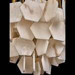 Люстра с фигурными подвесками из натурального камня Glowing Spheres варинант исполнения - 5 | Loft Concept в Санкт-петербурге