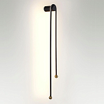 Бра черного цвета с изогнутым плафоном Luke Lampco Tracer Lamp варинант исполнения - 4 | Loft Concept в Санкт-петербурге