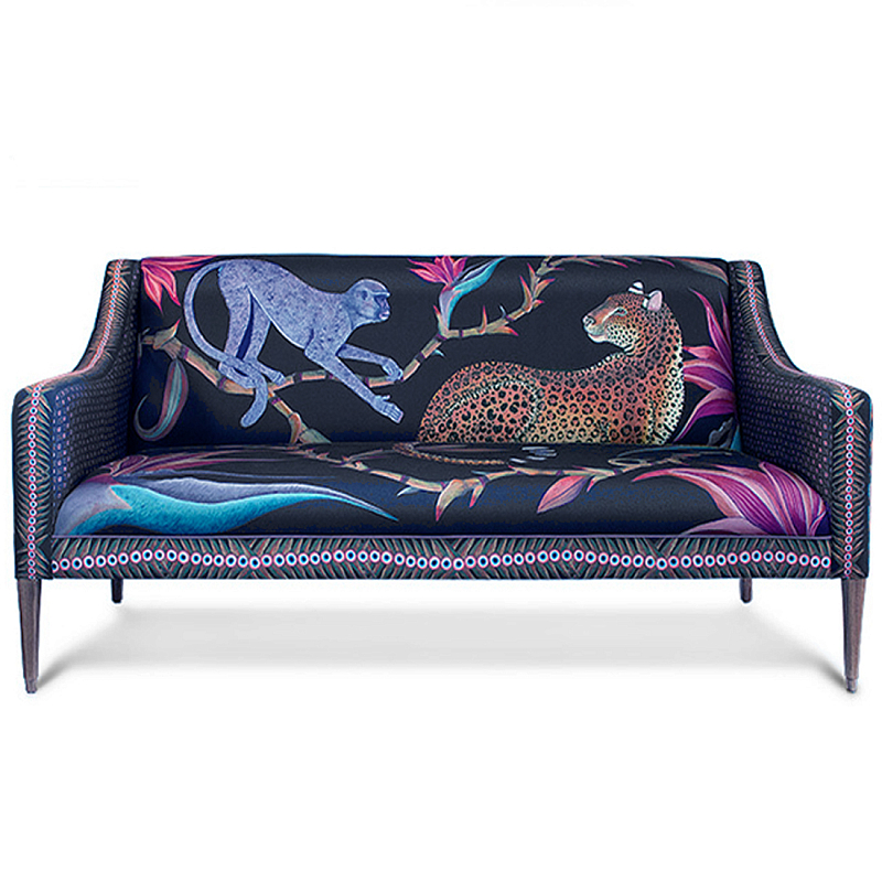 Диван ZAMBEZI Sofa Лиловый цвет Мульти Диван ZAMBEZI Sofa Лиловый цвет Мульти в Санкт-петербурге | Loft Concept