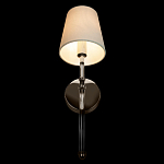 Бра с белым тканевым плафоном в форме конуса и металлическим основанием Nicoleta варинант исполнения - 5 | Loft Concept в Санкт-петербурге