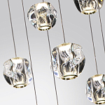 Люстра каскадня с 27-ю прозрачными шарообразными подвесами Bubbles Bocci варинант исполнения - 3 | Loft Concept в Санкт-петербурге