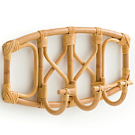 Настенная вешалка из ротанга Willa Wall Hanger S варинант исполнения - 1 | Loft Concept в Санкт-петербурге