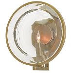 Бра круглое с прозрачным рельефным плафоном Crystal Prism варинант исполнения - 2 | Loft Concept в Санкт-петербурге