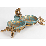 Блюдо двойное из фарфора Crogy варинант исполнения - 3 | Loft Concept в Санкт-петербурге