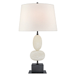 Настольная лампа на фигурном мраморном основании Conundrum варинант исполнения - 1 | Loft Concept в Санкт-петербурге