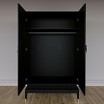 Платяной шкаф Elsa Dreams Black с 2-мя фасадами варинант исполнения - 3 | Loft Concept в Санкт-петербурге