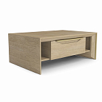 Стол журнальный с ящиками и открытыми полками Flowchart варинант исполнения - 2 | Loft Concept в Санкт-петербурге