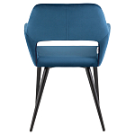 Стул с подлокотниками синий NEASAN STOOL варинант исполнения - 4 | Loft Concept в Санкт-петербурге