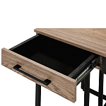 Стол рабочий в стиле лофт с ящиками и системой хранения Urban Style Space варинант исполнения - 5 | Loft Concept в Санкт-петербурге