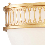 Подвесной светильник с фактурным золотым каркасом Exceptional Classic Design варинант исполнения - 2 | Loft Concept в Санкт-петербурге