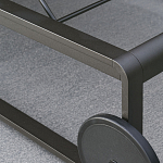 Шезлонг на металлическом каркасе с регулируемой спинкой GUELL Sunbed варинант исполнения - 6 | Loft Concept в Санкт-петербурге