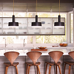 Подвесной светильник цилиндрический с белым плафоном Hinkley варинант исполнения - 11 | Loft Concept в Санкт-петербурге