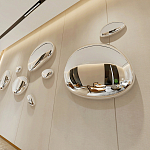 Абстрактная скульптура на стену в виде капли воды Water Outline варинант исполнения - 5 | Loft Concept в Санкт-петербурге