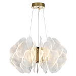 Люстра с декором в виде крупных рельефных лепестков 80 см Ethereal Bloom варинант исполнения - 4 | Loft Concept в Санкт-петербурге