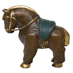 Статуэтка из бронзы в виде лошади Animals Bronze варинант исполнения - 2 | Loft Concept в Санкт-петербурге