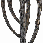 Торшер с цилиндрическим абажуром на каркасе в виде корня растения Curling Light варинант исполнения - 1 | Loft Concept в Санкт-петербурге