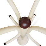 Вешалка напольная бежевая с 4-мя металлическими крючками Noble Branches варинант исполнения - 4 | Loft Concept в Санкт-петербурге