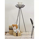 Торшер с трехъярусным плафоном из металлической сетки Metal Mesh Floor Lamp варинант исполнения - 3 | Loft Concept в Санкт-петербурге