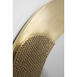 Зеркало золотое со вставками в виде геометрических фигур варинант исполнения - 3 | Loft Concept в Санкт-петербурге