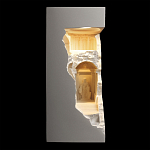 Встраиваемый в стену гипсовый светильник под покраску в античном стиле Antiquity Athena варинант исполнения - 7 | Loft Concept в Санкт-петербурге