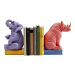 Держатель для книг Elephant and Rhinoceros Bookend варинант исполнения - 1 | Loft Concept в Санкт-петербурге