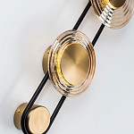 Бра со стеклянными плафонами в форме дисков Savio Brown Glass Disc Light варинант исполнения - 2 | Loft Concept в Санкт-петербурге