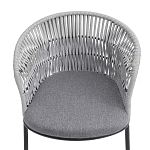 Кресло с декоративным плетением на спинке и подлокотниках Armchair Weaving варинант исполнения - 5 | Loft Concept в Санкт-петербурге