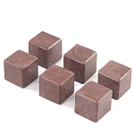 Камни для охлаждения виски из красного лемезита Natural Stone Cube варинант исполнения - 3 | Loft Concept в Санкт-петербурге