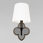 Бра с белым текстильным абажуром и фигурным основанием с зеркальной вставкой Vitorino варинант исполнения - 18 | Loft Concept в Санкт-петербурге