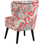 Кресло Harper Paisley Armchair Red варинант исполнения - 7 | Loft Concept в Санкт-петербурге