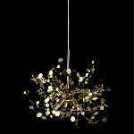 Подвесной светильник с металлическими круглыми элементами Terzani Argent варинант исполнения - 7 | Loft Concept в Санкт-петербурге