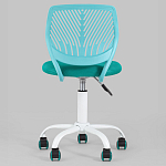 Яркий компьютерный стул Tropica Turquoise варинант исполнения - 4 | Loft Concept в Санкт-петербурге