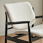 Кресло с каркасом и ножками из древесины и мягкими сиденьем и спинкой Venice варинант исполнения - 8 | Loft Concept в Санкт-петербурге