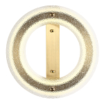 Бра круглое с эффектом морозного стекла Freezing Pattern варинант исполнения - 1 | Loft Concept в Санкт-петербурге