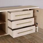 Буфет Primo с тремя ящиками и двумя фасадами Светлый дуб варинант исполнения - 5 | Loft Concept в Санкт-петербурге