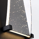 Настенный фонарь уличный прямоугольный черного цвета со стеклом с пузырьками Eurofase варинант исполнения - 5 | Loft Concept в Санкт-петербурге