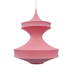 Подвесной вязаный розовый светильник «Моника» варинант исполнения - 1 | Loft Concept в Санкт-петербурге