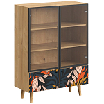 Витрина с изображением на дверцах Elise Cupboard варинант исполнения - 11 | Loft Concept в Санкт-петербурге