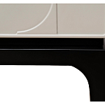 Тумбочка прикроватная с ящиком черно-серого цвета Noble Nightstand варинант исполнения - 6 | Loft Concept в Санкт-петербурге