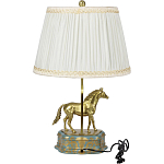 Настольная лампа из фарфора Лошадь Klark варинант исполнения - 2 | Loft Concept в Санкт-петербурге
