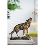 Фигурка Волк Gold варинант исполнения - 5 | Loft Concept в Санкт-петербурге