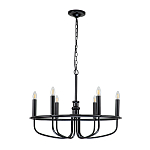 Люстра круглая с 6-ю лампами Kichler варинант исполнения - 2 | Loft Concept в Санкт-петербурге