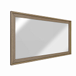 Зеркало прямоугольное с классической деревянной рамой Flowchart варинант исполнения - 1 | Loft Concept в Санкт-петербурге