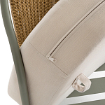 Садовое кресло с каркасом из стали Kenneth Chair варинант исполнения - 6 | Loft Concept в Санкт-петербурге